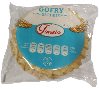 Gofry Smakowe Słodkie 80g